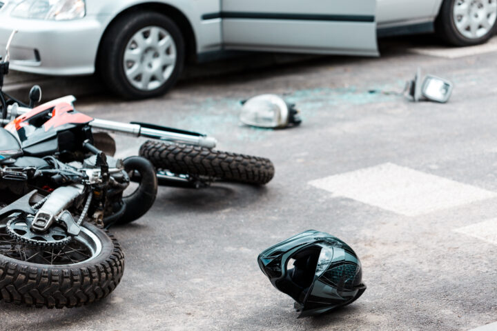 Causes of motorcycle accident fatal crashes.
