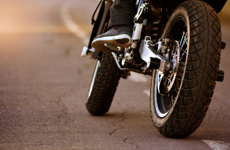 How many motorcycle accidents are the rider's fault?